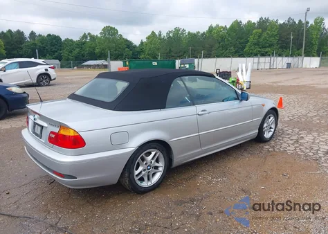 2004 BMW 325Ci from USA, damaged, VIN WBABW33454PL33523